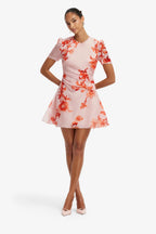 Elyse Short Sleeve Mini Dress