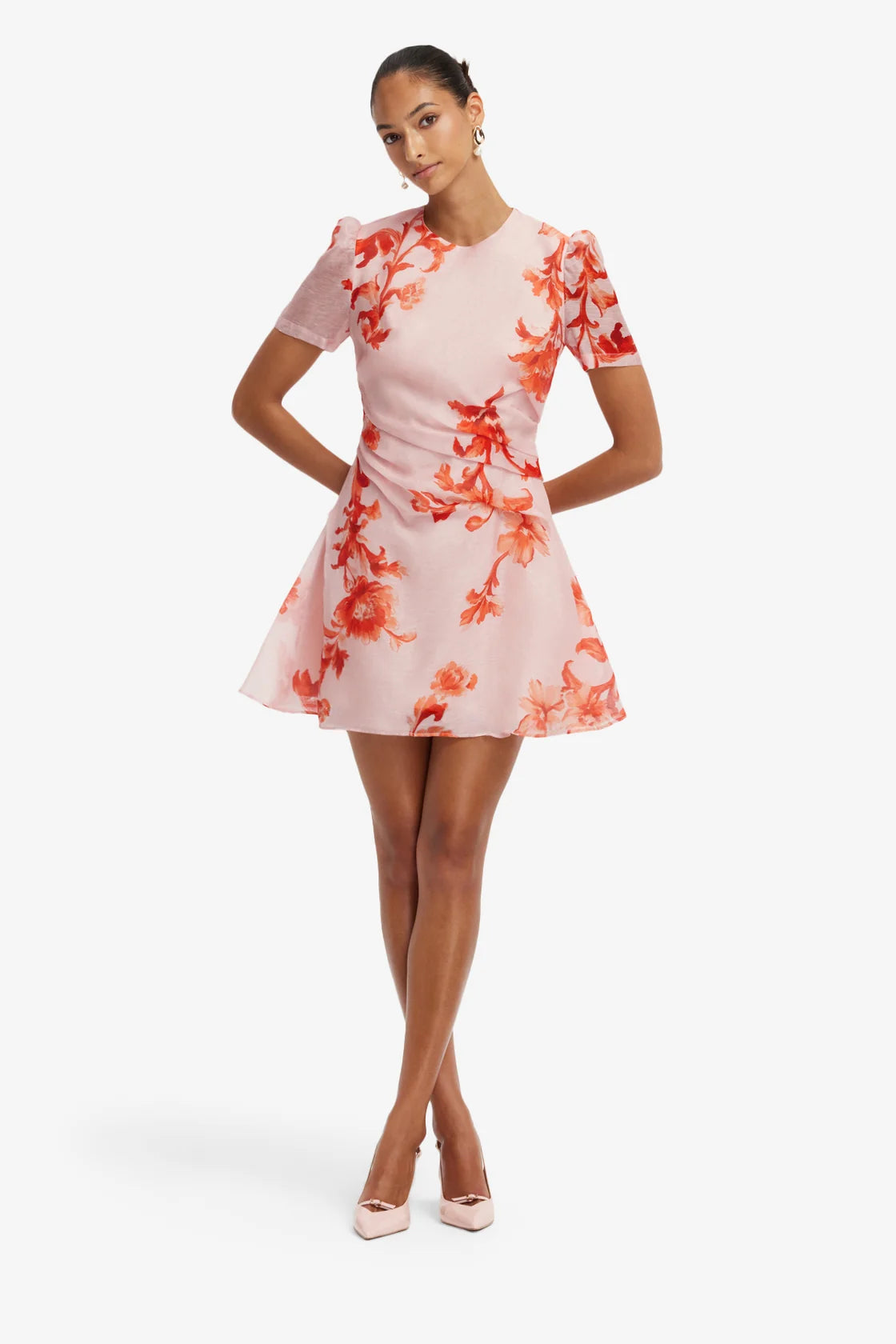 Elyse Short Sleeve Mini Dress