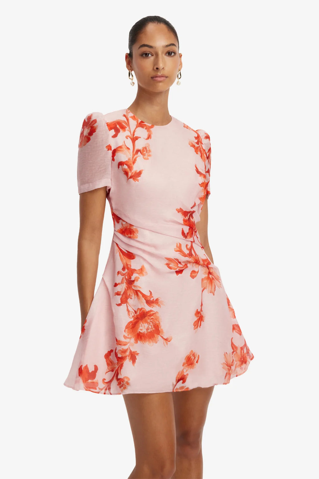 Elyse Short Sleeve Mini Dress