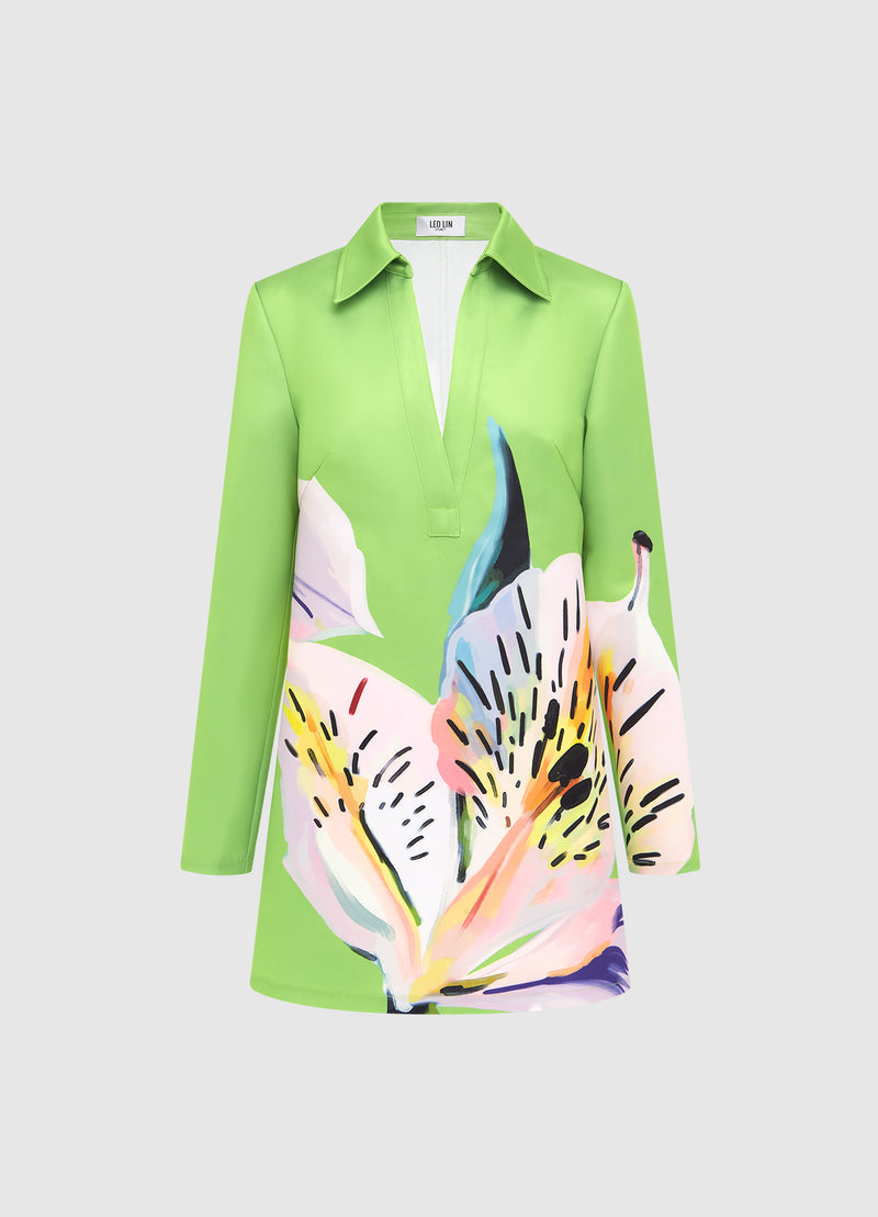 Leo lin acacia mini dress