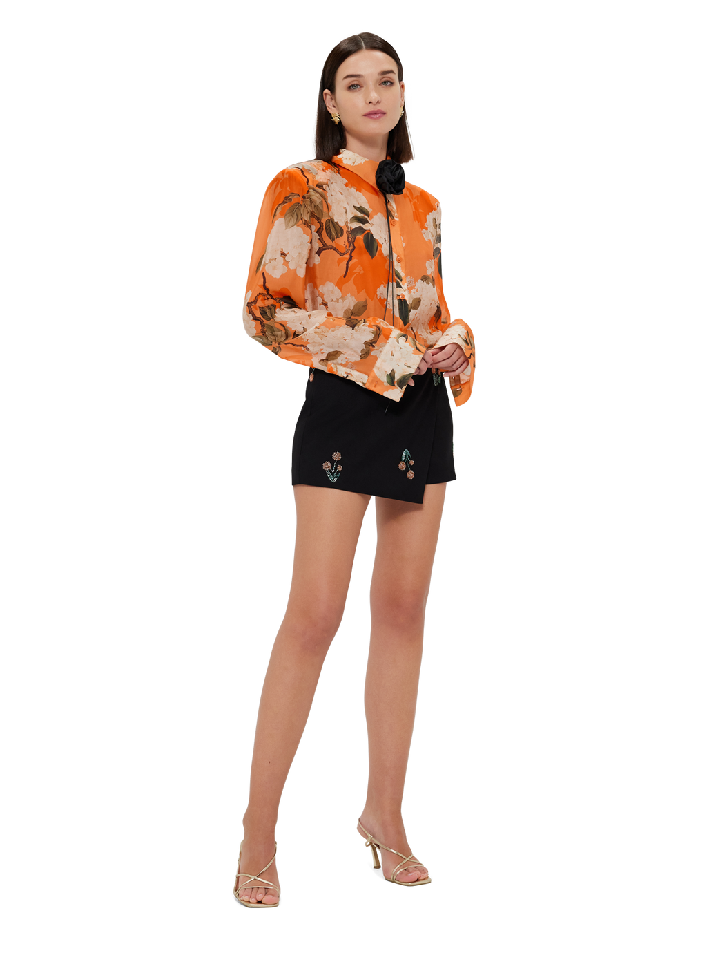 SS24 Della Blouse Hydrangea