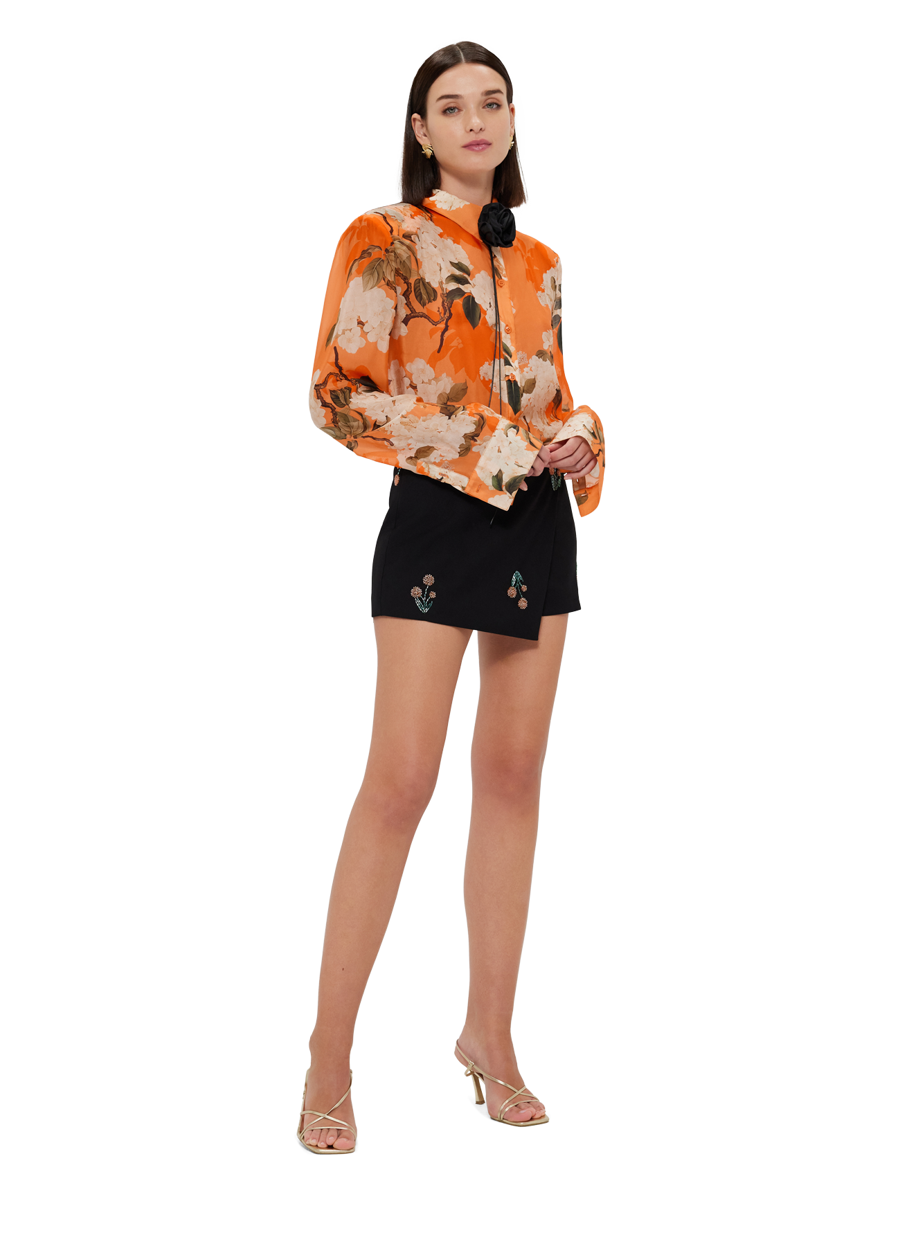 SS24 Della Blouse Hydrangea