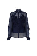 Cassia Petal Shirt Midnight