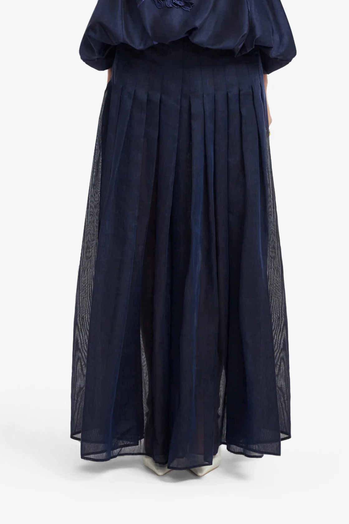 Juno Pleated Pants Midnight