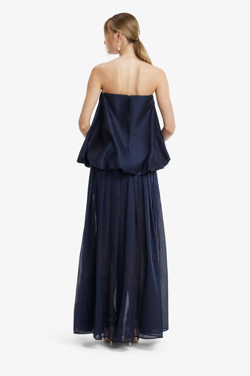 Juno Pleated Pants Midnight