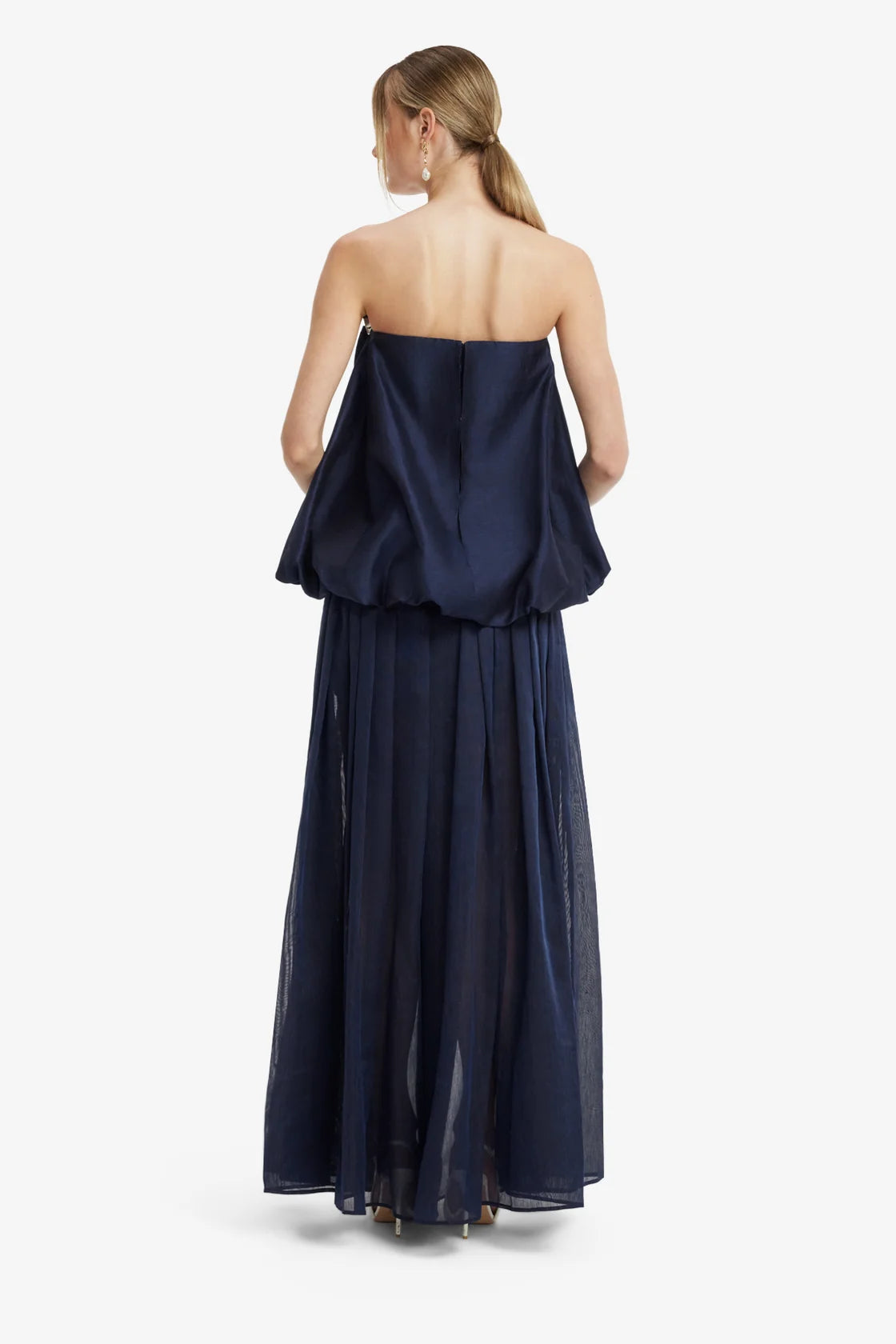 Juno Pleated Pants Midnight