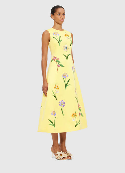 Cleo Sleeveless Midi Dress