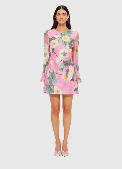 Suzanne Bell Sleeve Mini Dress