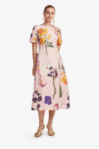 Caroline Short Sleeve Midi