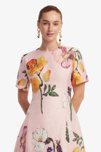 Caroline Short Sleeve Midi