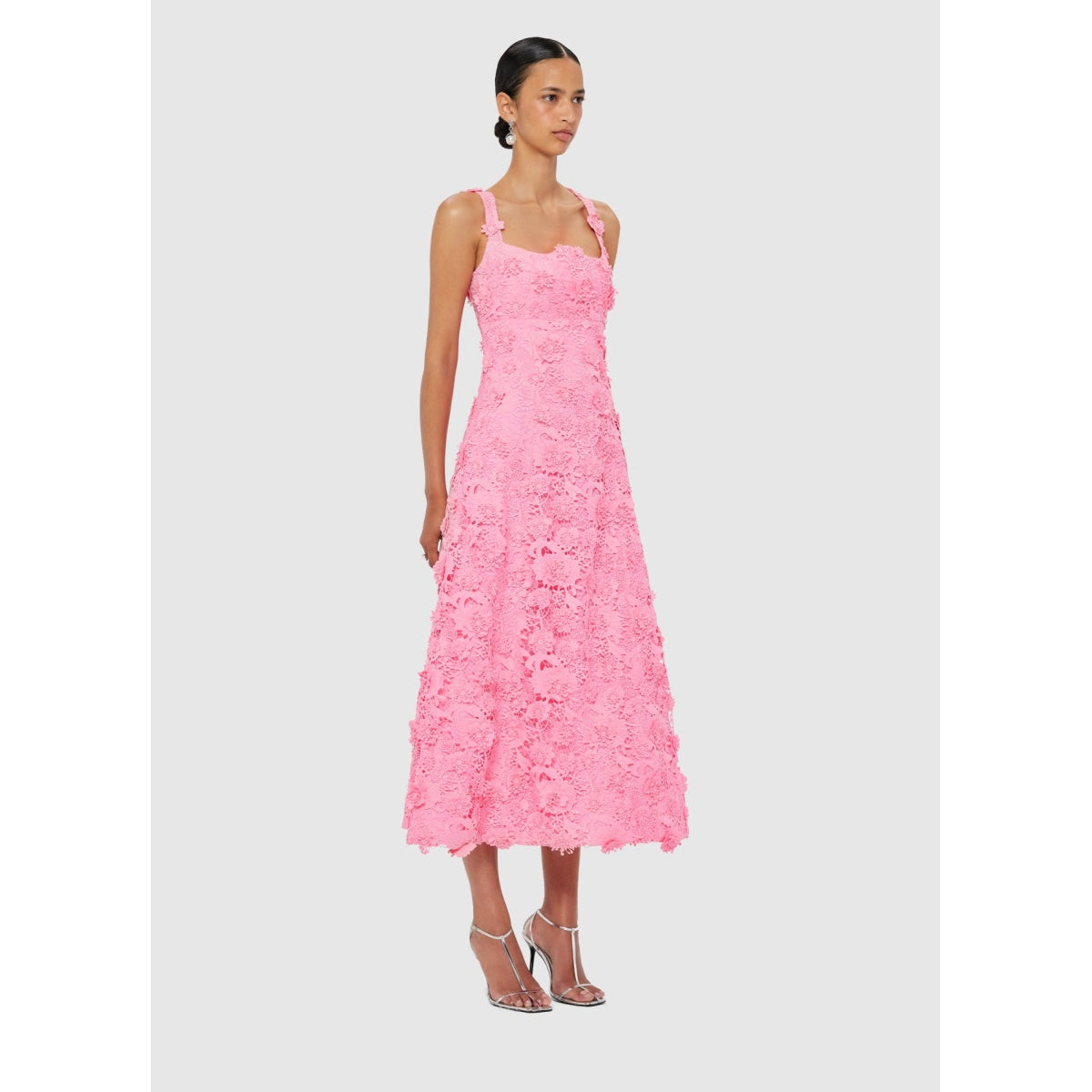 Odette Lace Midi Dress