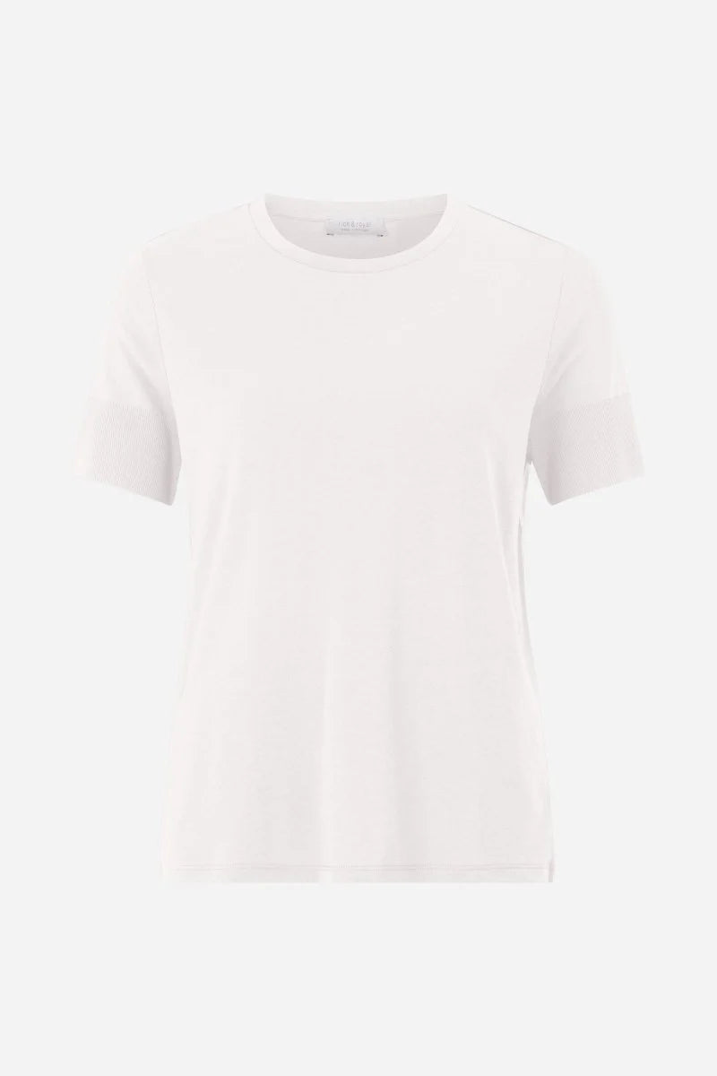 rich and royal White t-shirt on a white background shop online muse boutique hawthorn