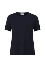 rich and royal Black t-shirt on a white background shop online muse boutique hawthorn