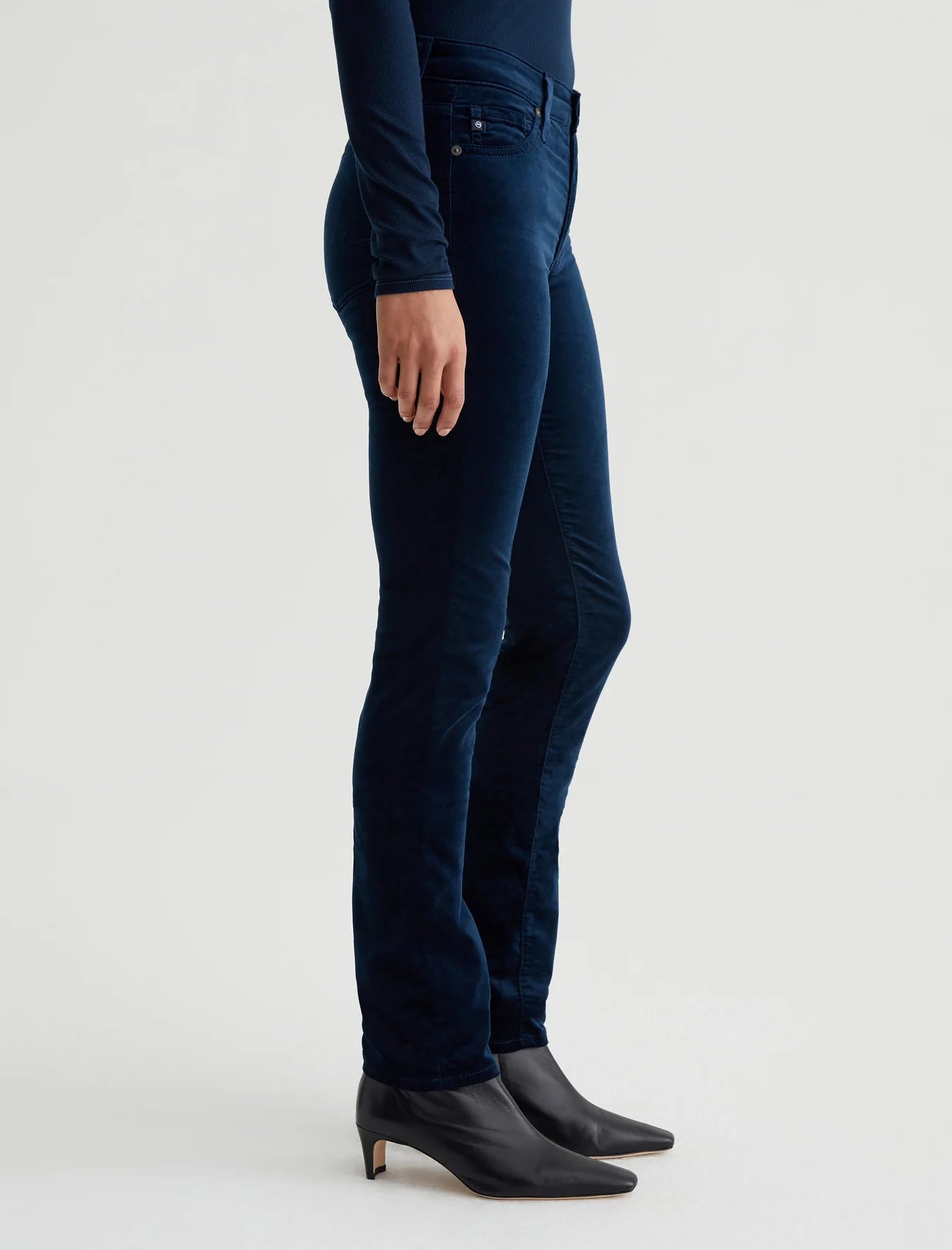 AG Jeans - Mari Extended Velvet High Rise Slim