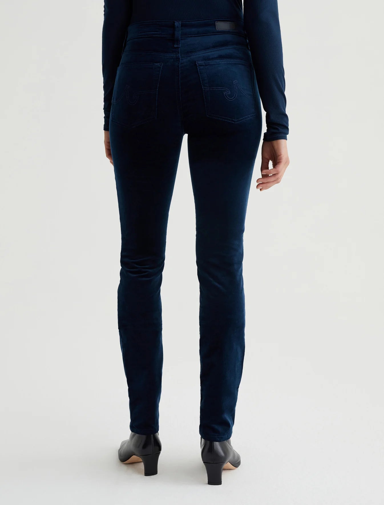 AG Jeans - Mari Extended Velvet High Rise Slim