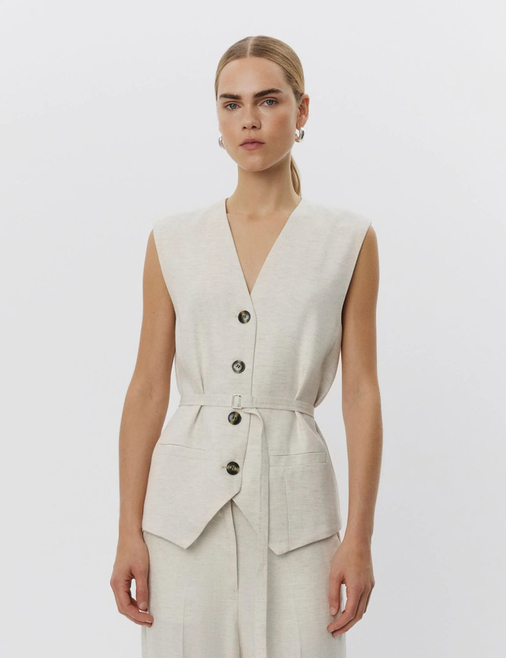 Palmer Summer Tweed - Pistachio Shell