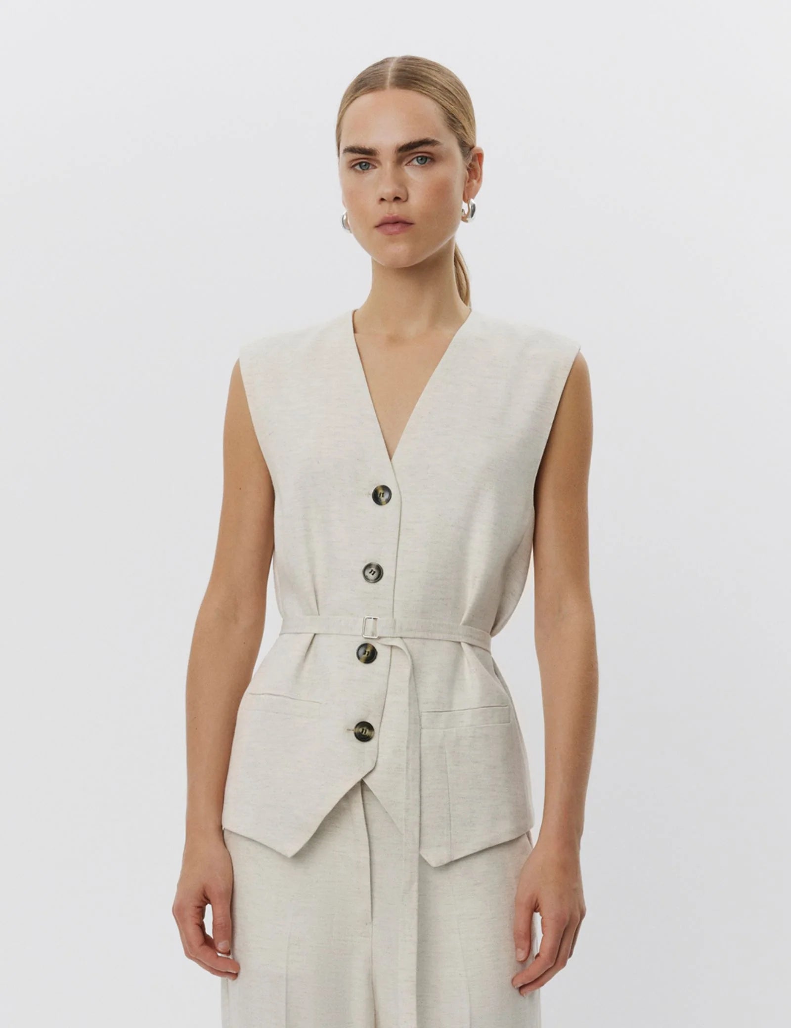 Palmer Summer Tweed - Pistachio Shell