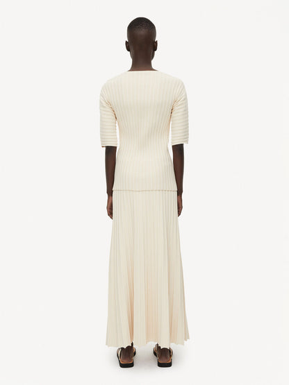 BY MALENE BIRGER - Ivena Ribbed Top in Soft White