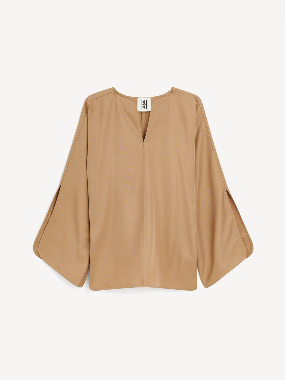 BY MALENE BIRGER - Calis Tunic Style Blouse in Tobacco Brown