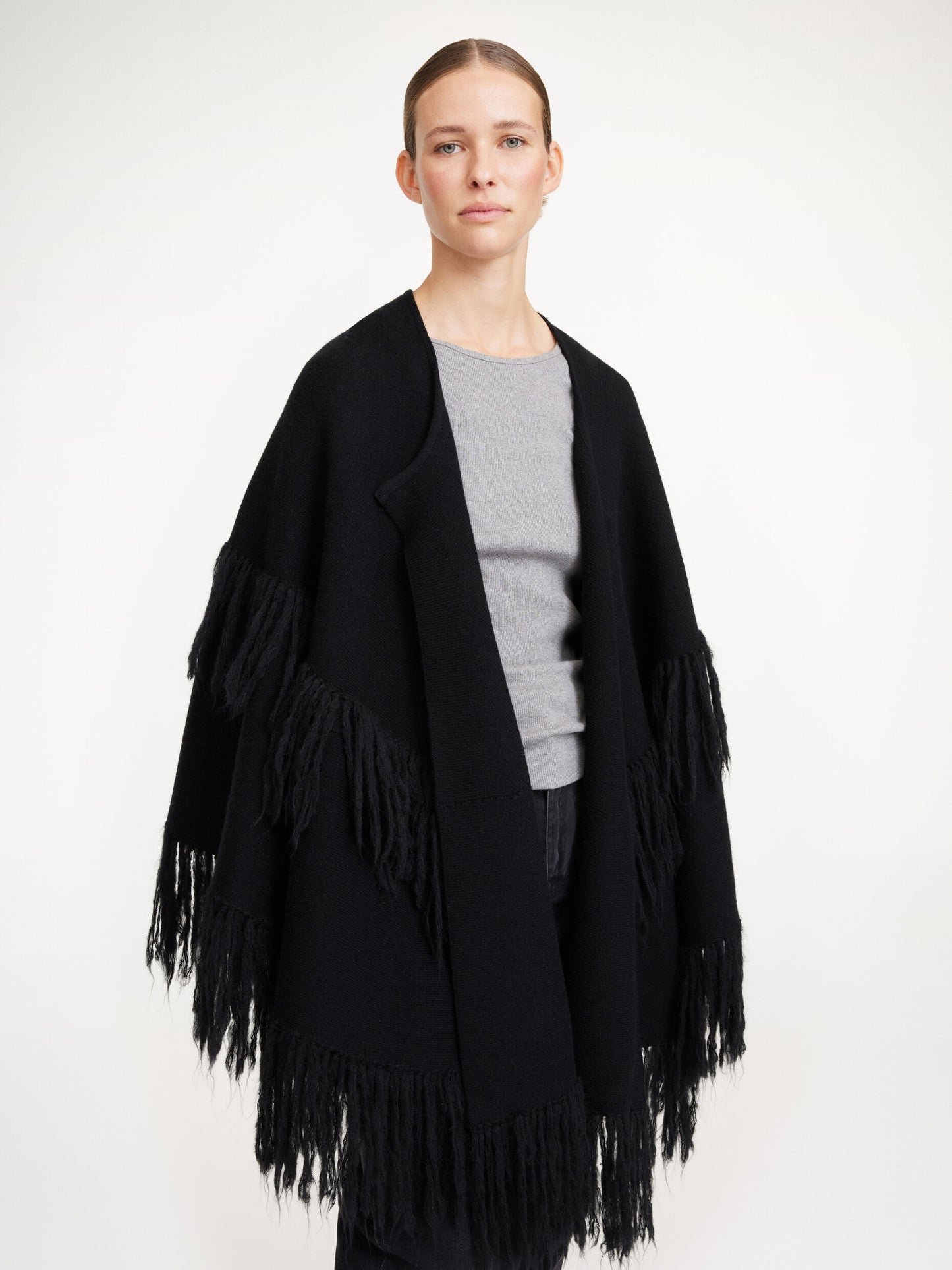 By Malene Birger - Dixi Poncho in Black 