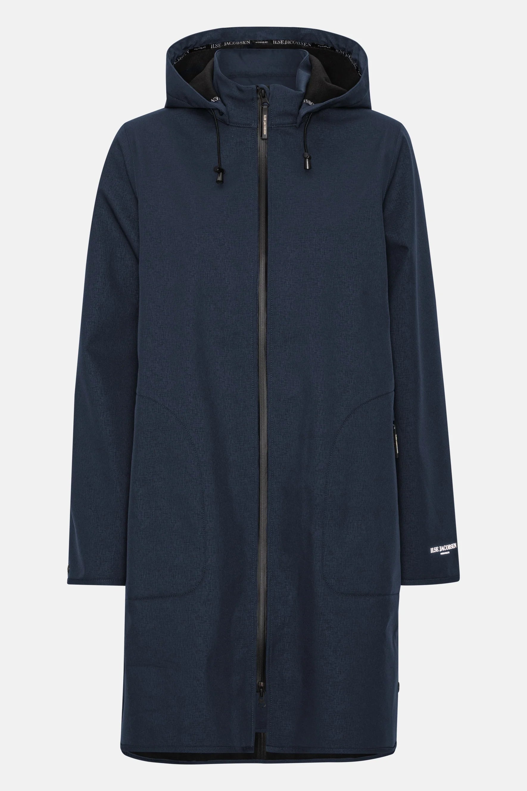 Softshell Raincoat A-line Dark Indigo