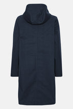 Softshell Raincoat A-line Dark Indigo
