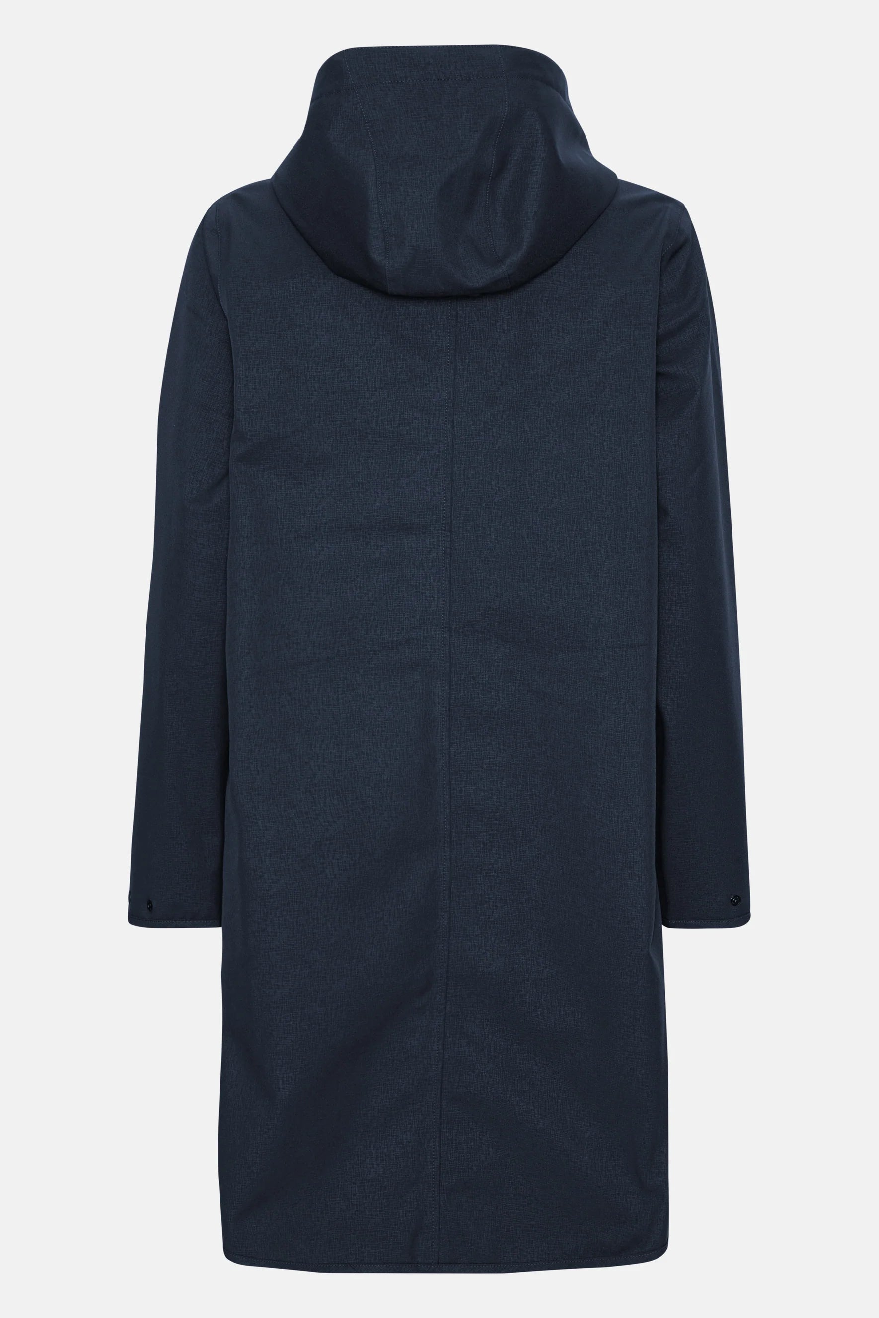 Softshell Raincoat A-line Dark Indigo