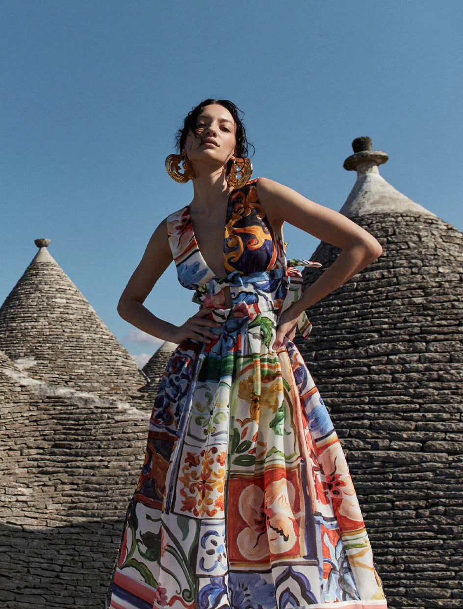 Ruffo Midi Dress