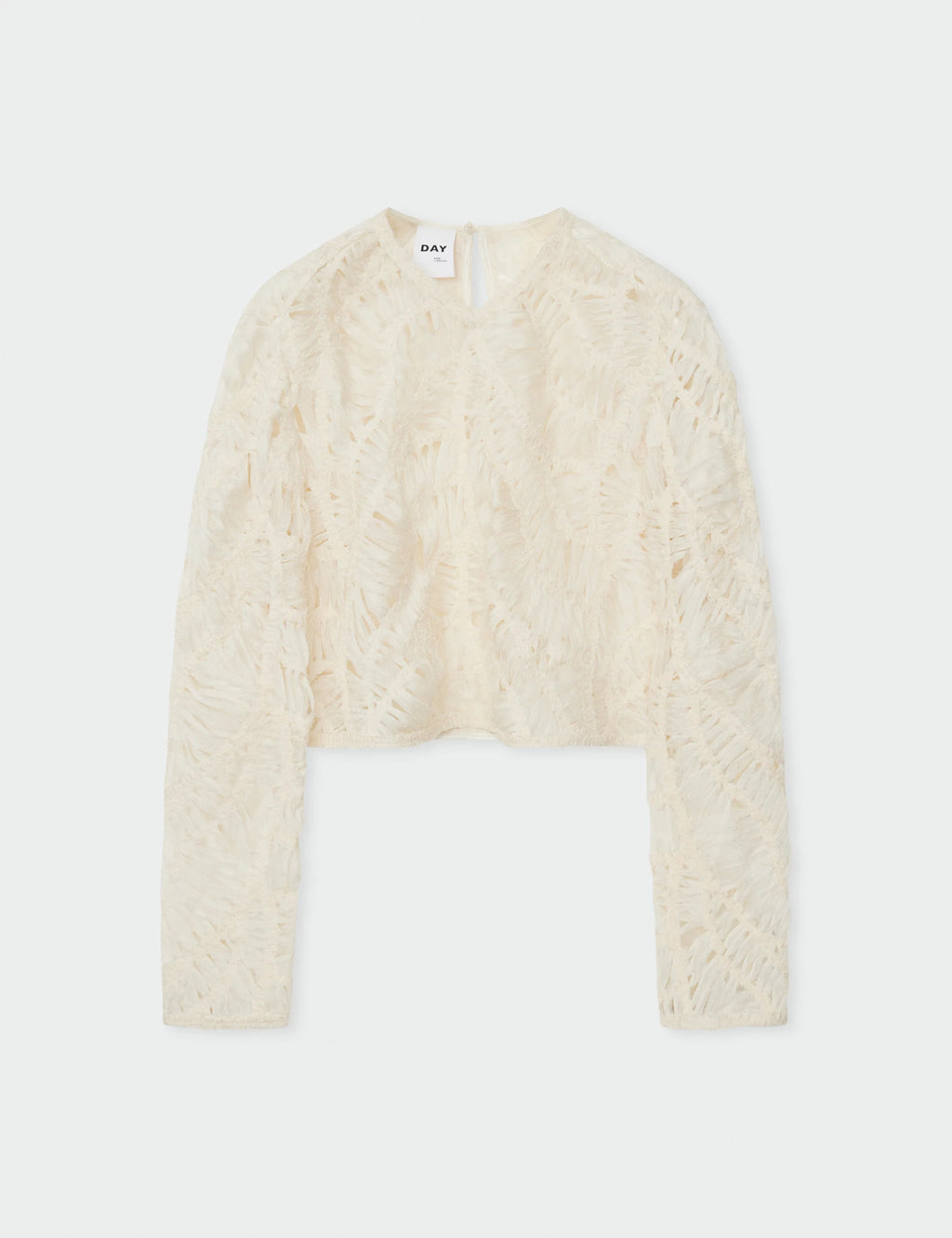 Reyne Crochet Tulle Top