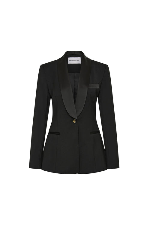 Zendaya Blazer Rebecca Vallance black jacket 