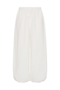 kortez balloon pant white by faithful the brand 