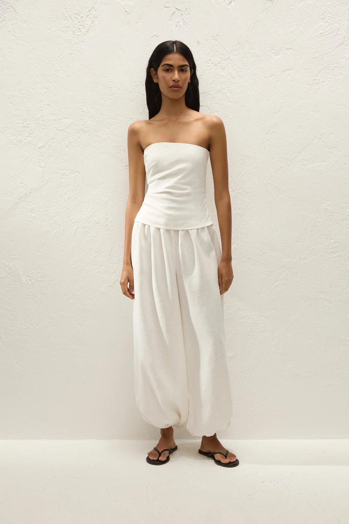 Kortez Balloon Pant White