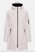 ILSE JACOBSEN - 3/4 Raincoat in Concrete