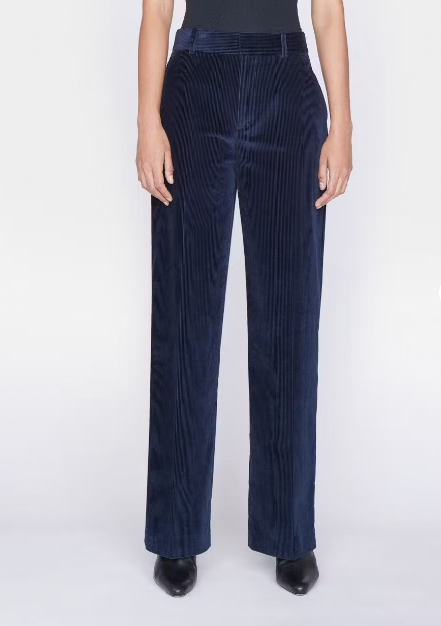FRAME - High Rise Relaxed Cord Trouser