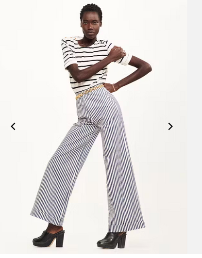 Frame -  Tailored Stripe Pant