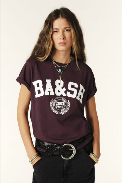 ba&sh IONI varsity-style shirt