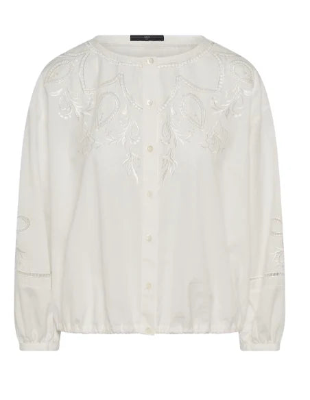 Surpricing Blouse in White