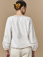 Surpricing Blouse in White