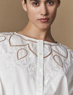 Surpricing Blouse in White