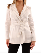 Marella - Manager Jacket in Stripe