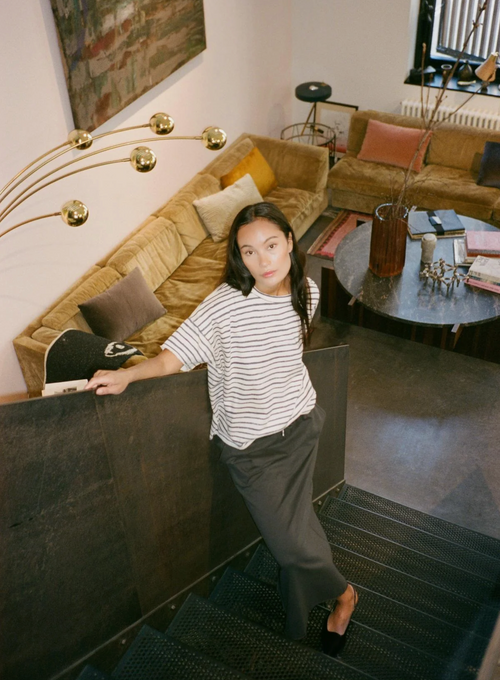Margot Light Stretch Cropped T-Shirt