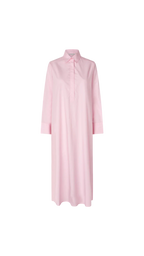 Pink dress on a white background