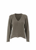 Brown sweater on a white background. TRANSIT MAGLIA