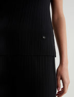 Emi Top Classic Funnel Neck Top