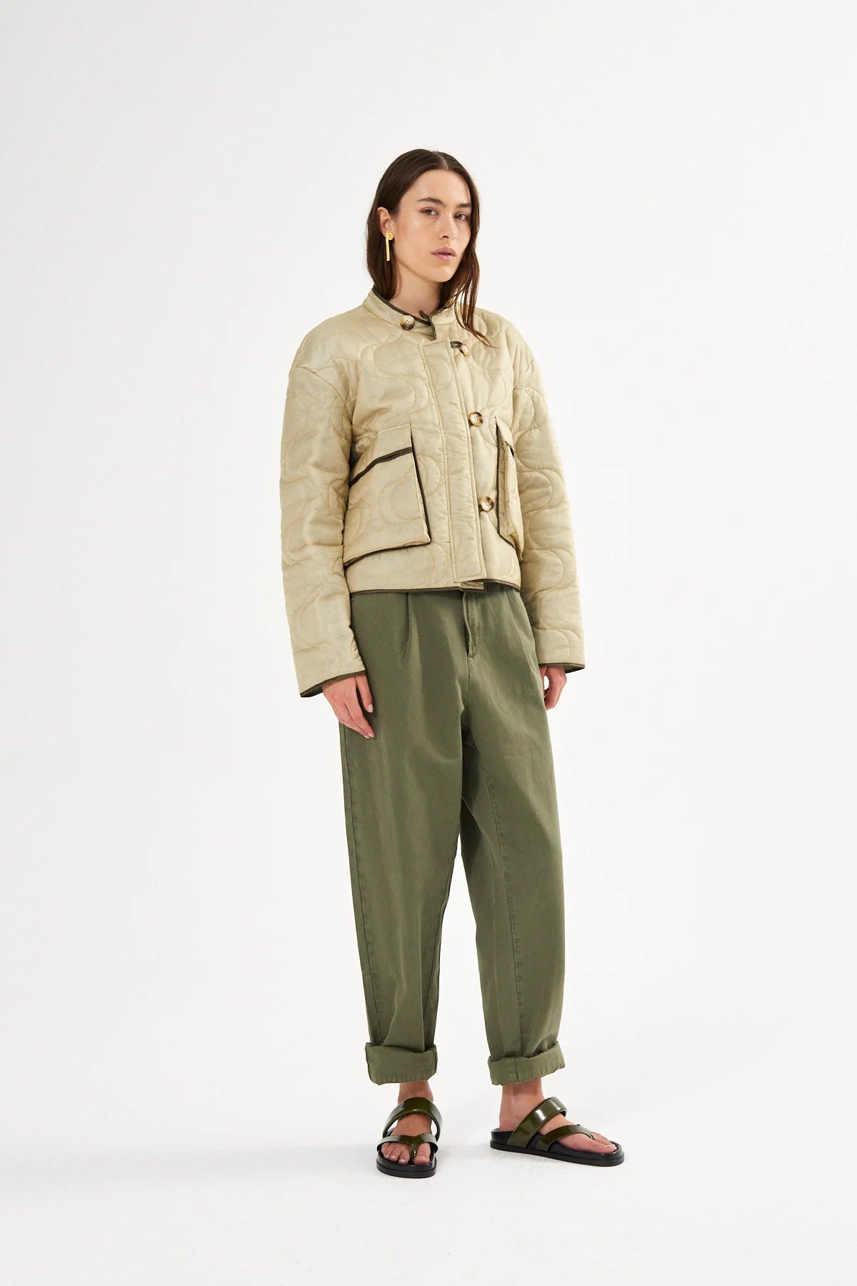Raisa Pastel quilt jacket