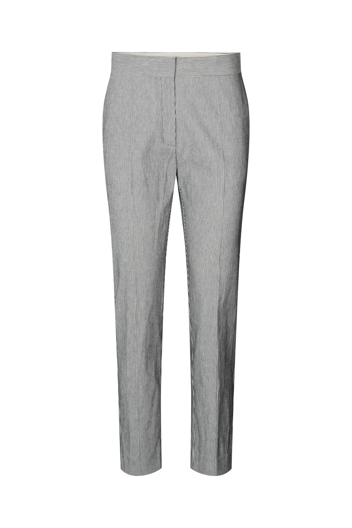 Gray pants on a white background