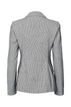 Gray blazer on a white background