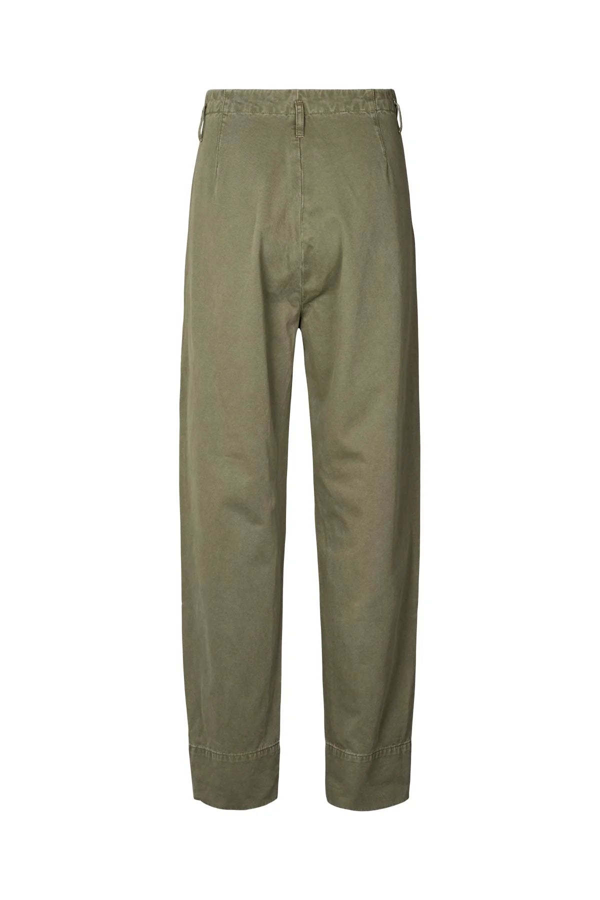 Raina Canvas light pleat pant