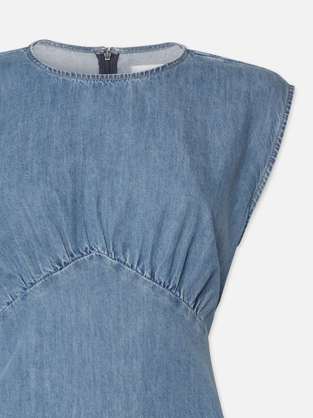Denim Hem Dress
