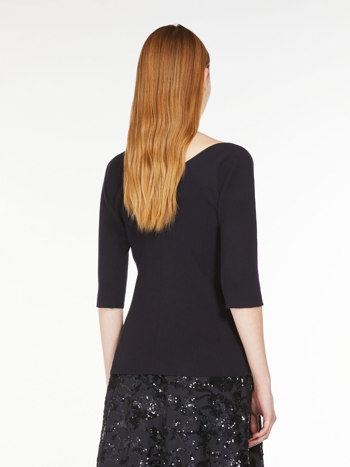 V Neck Sweater Oceano